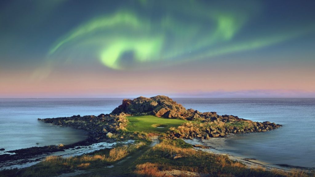 Lofoten links, lofoten, soleil de minuit